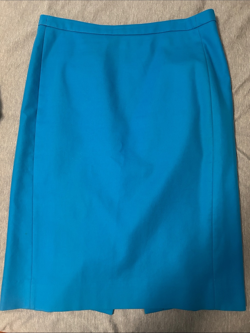 J. Crew Bright Turquoise Pencil Skirt
